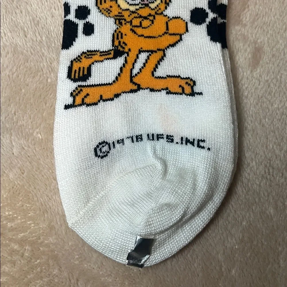Vintage Garfield 1978 Socks UFS Inc. Deadstock NWT READ